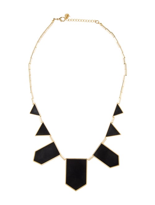 House of Harlow 1960 Leather Collar Necklace