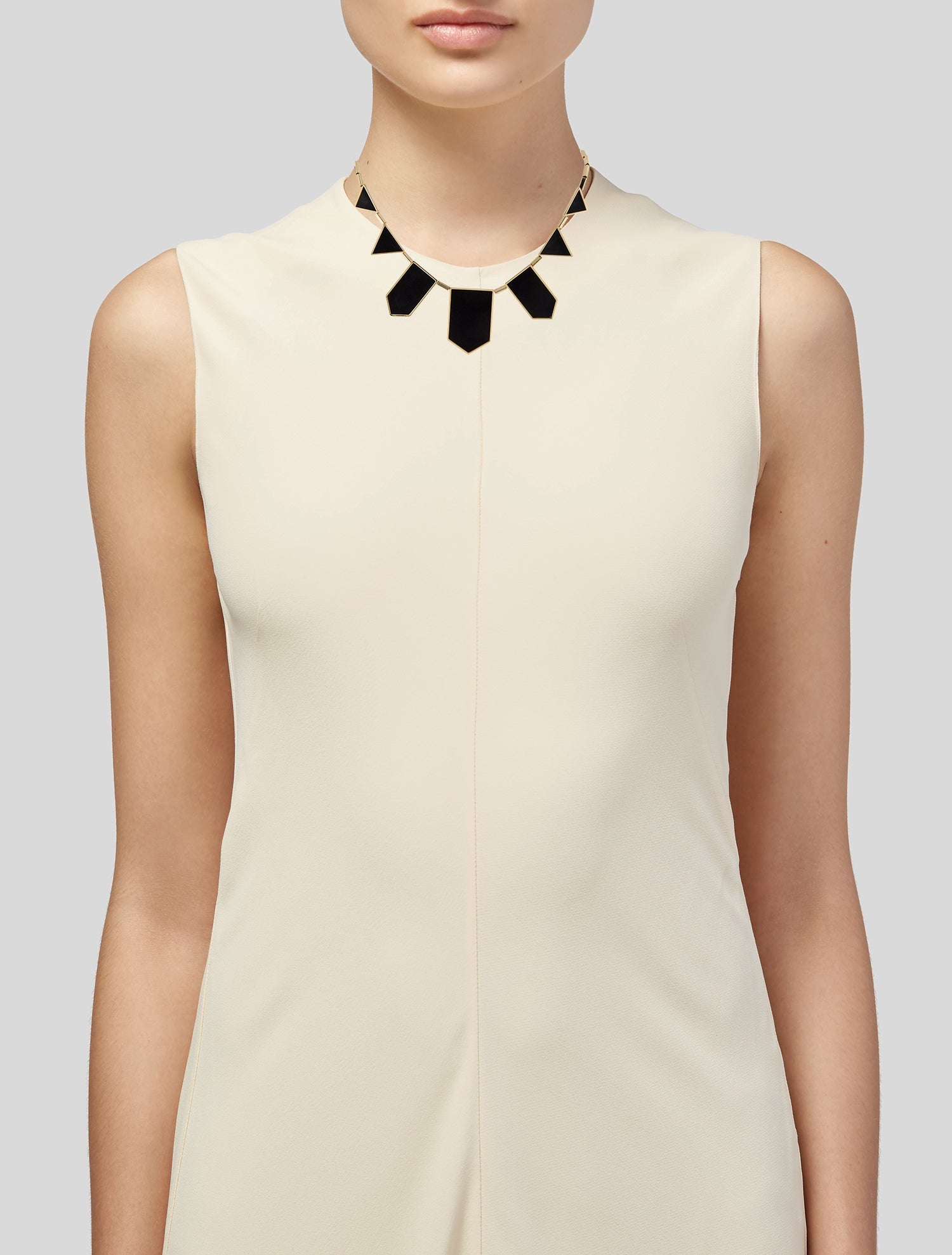 House of Harlow 1960 Leather Collar Necklace