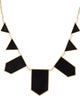 House of Harlow 1960 Leather Collar Necklace