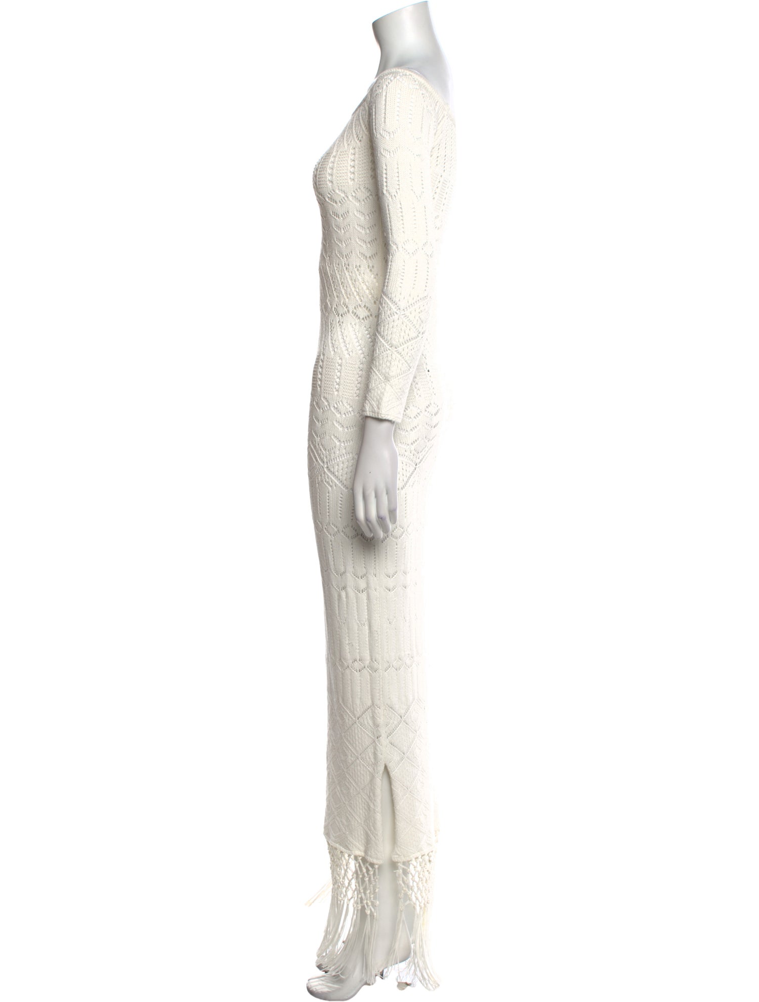 House of Harlow 1960 Lace Pattern Midi Length Dress