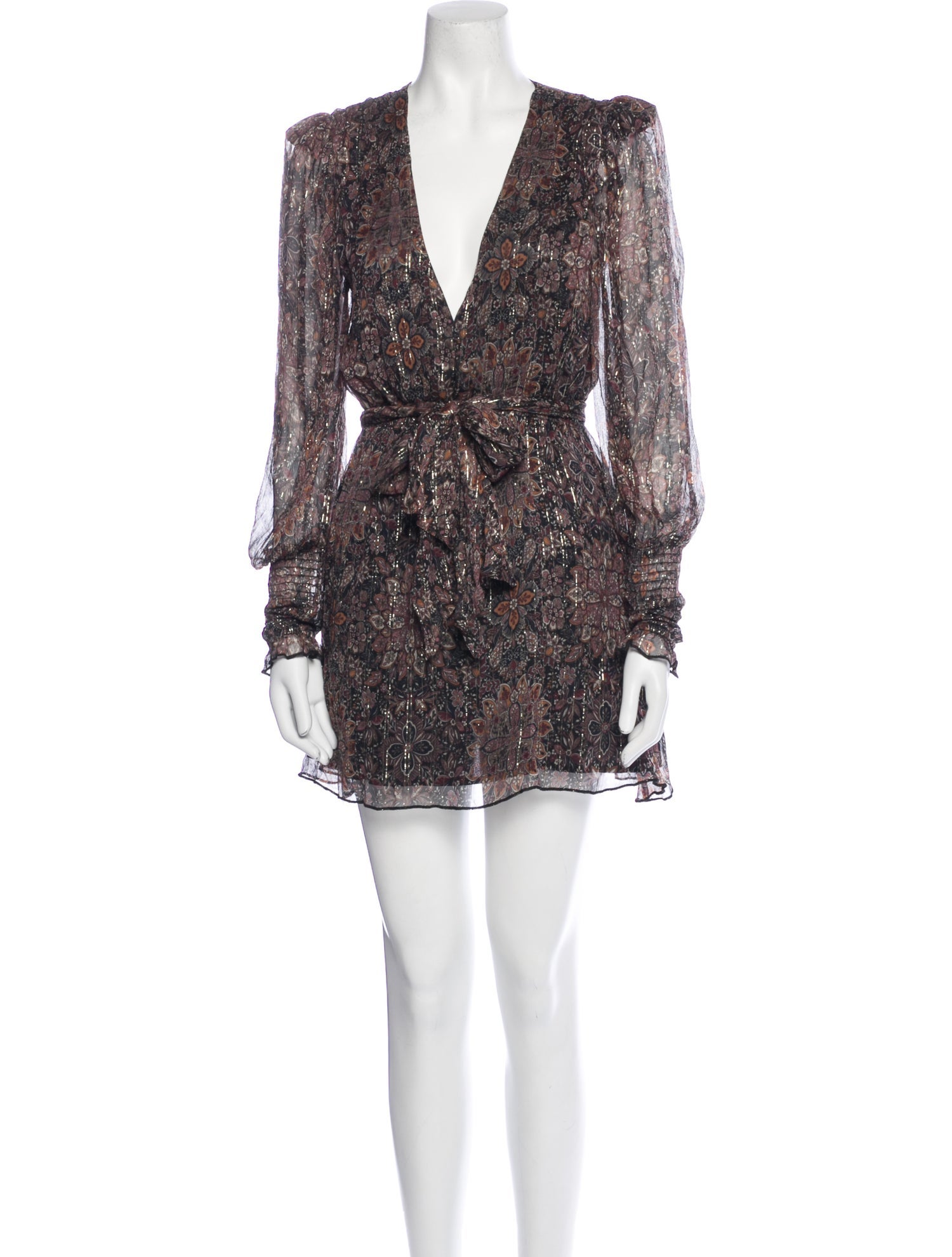 House of Harlow 1960 Floral Print Mini Dress