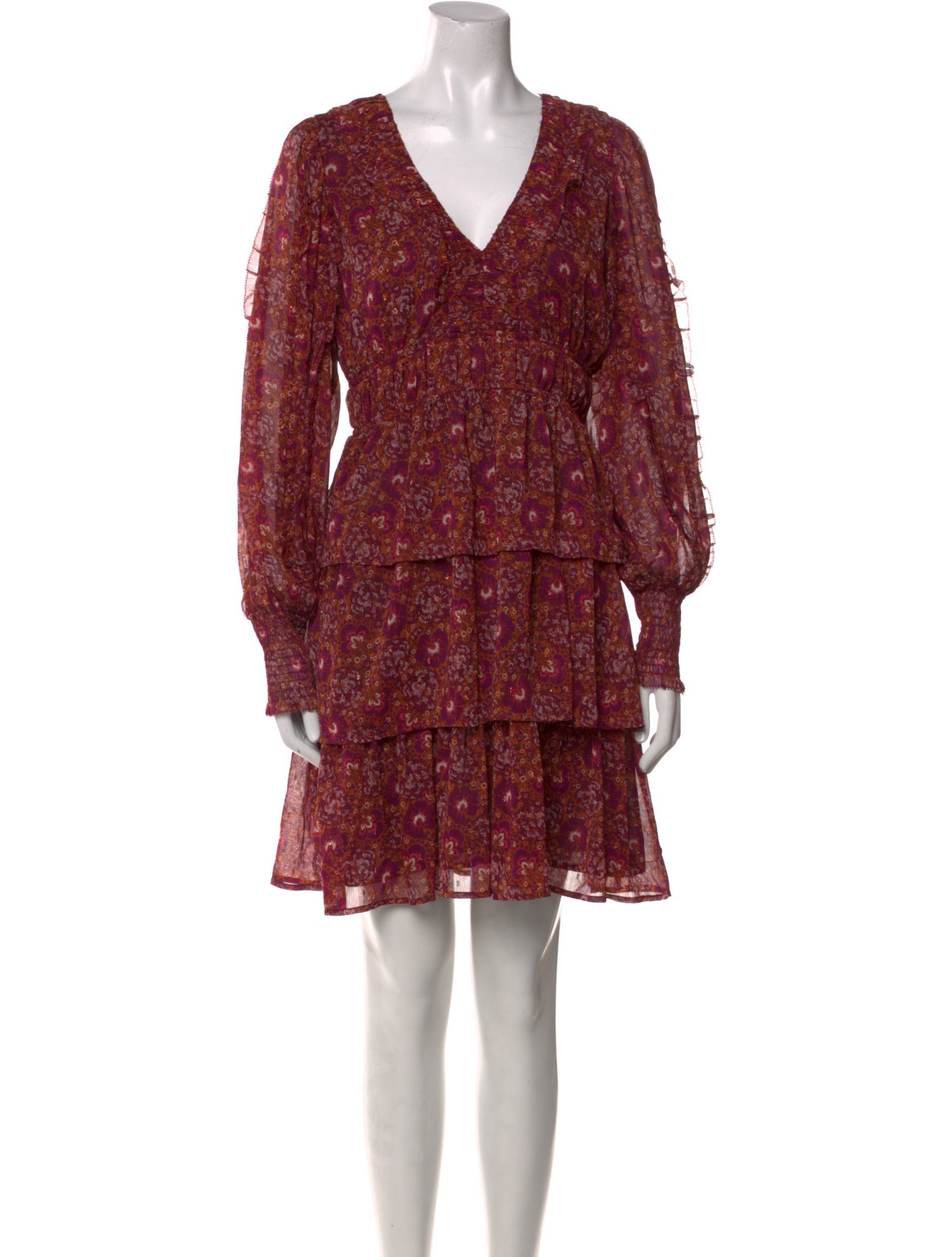 House of Harlow 1960 Floral Print Mini Dress