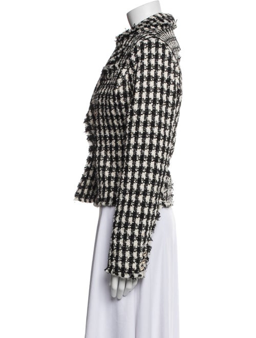 House of Harlow 1960 Houndstooth Print Blazer