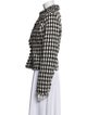 House of Harlow 1960 Houndstooth Print Blazer