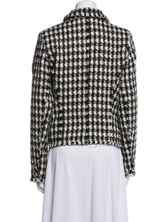 House of Harlow 1960 Houndstooth Print Blazer