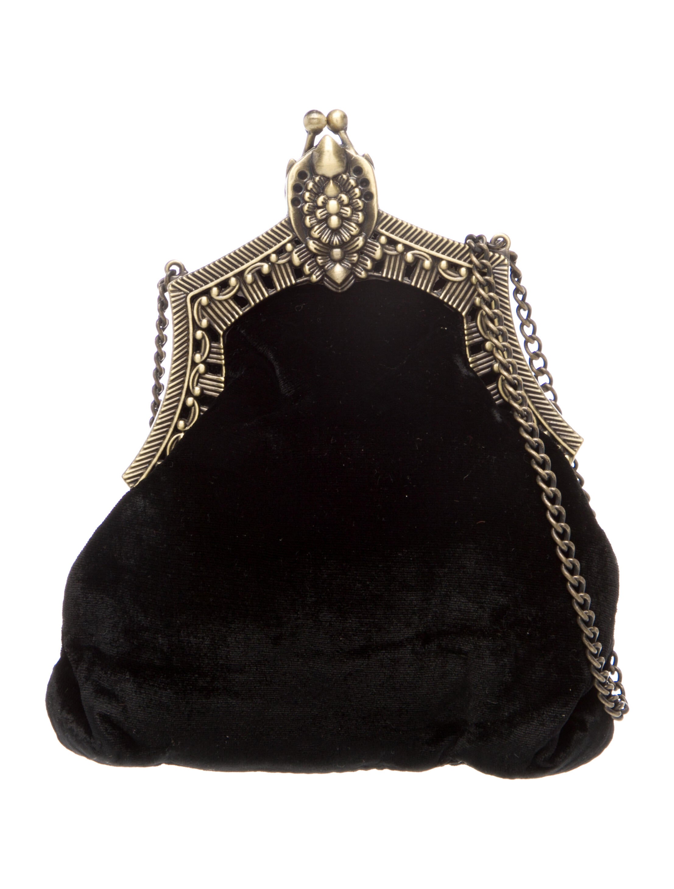 House of Harlow 1960 Suede Evening Bag
