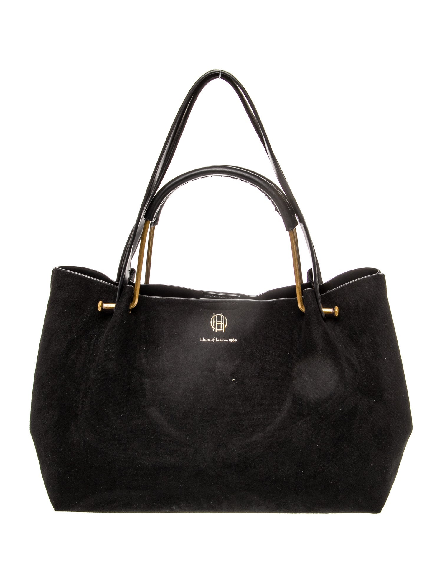 House of Harlow 1960 Suede Top Handle Bag