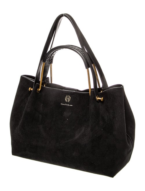 House of Harlow 1960 Suede Top Handle Bag