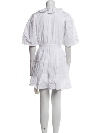 House of Harlow 1960 V-Neck Mini Dress