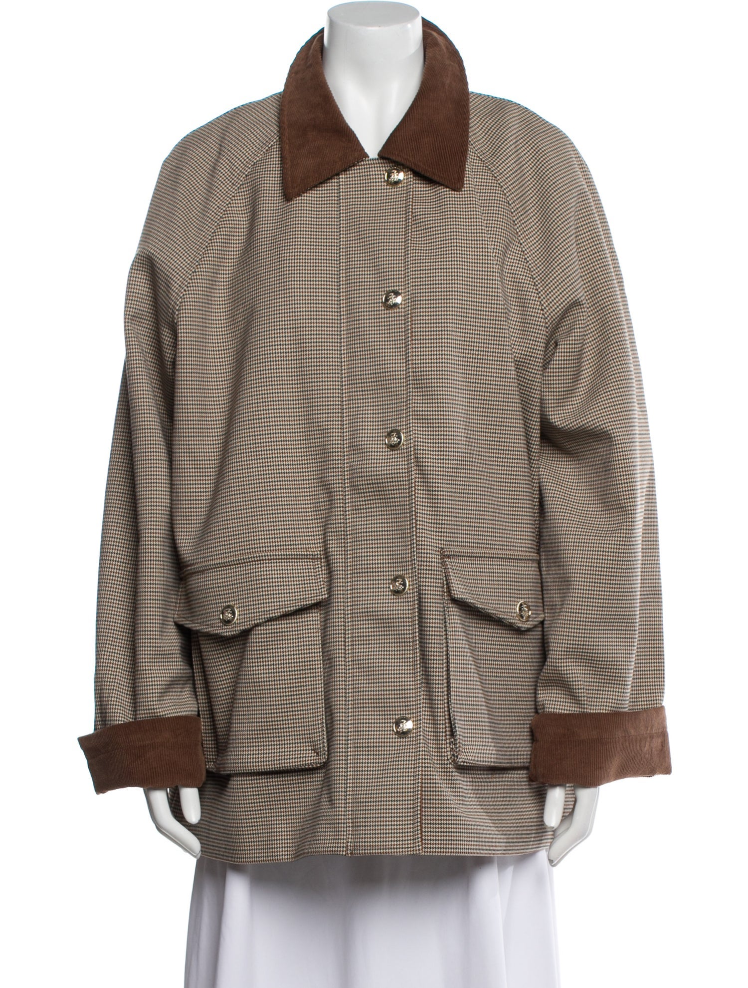 House of Harlow 1960 Houndstooth Print Jacket