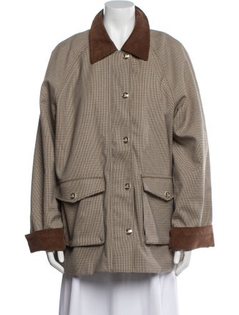 House of Harlow 1960 Houndstooth Print Jacket