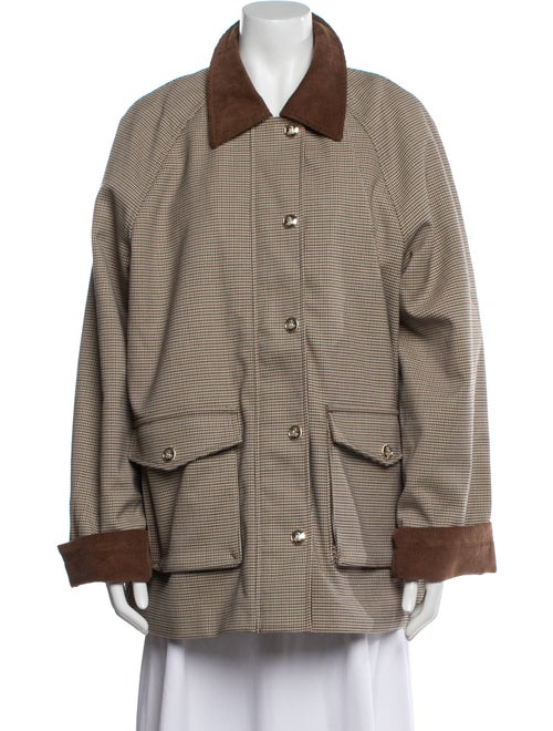 House of Harlow 1960 Houndstooth Print Jacket