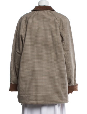 House of Harlow 1960 Houndstooth Print Jacket