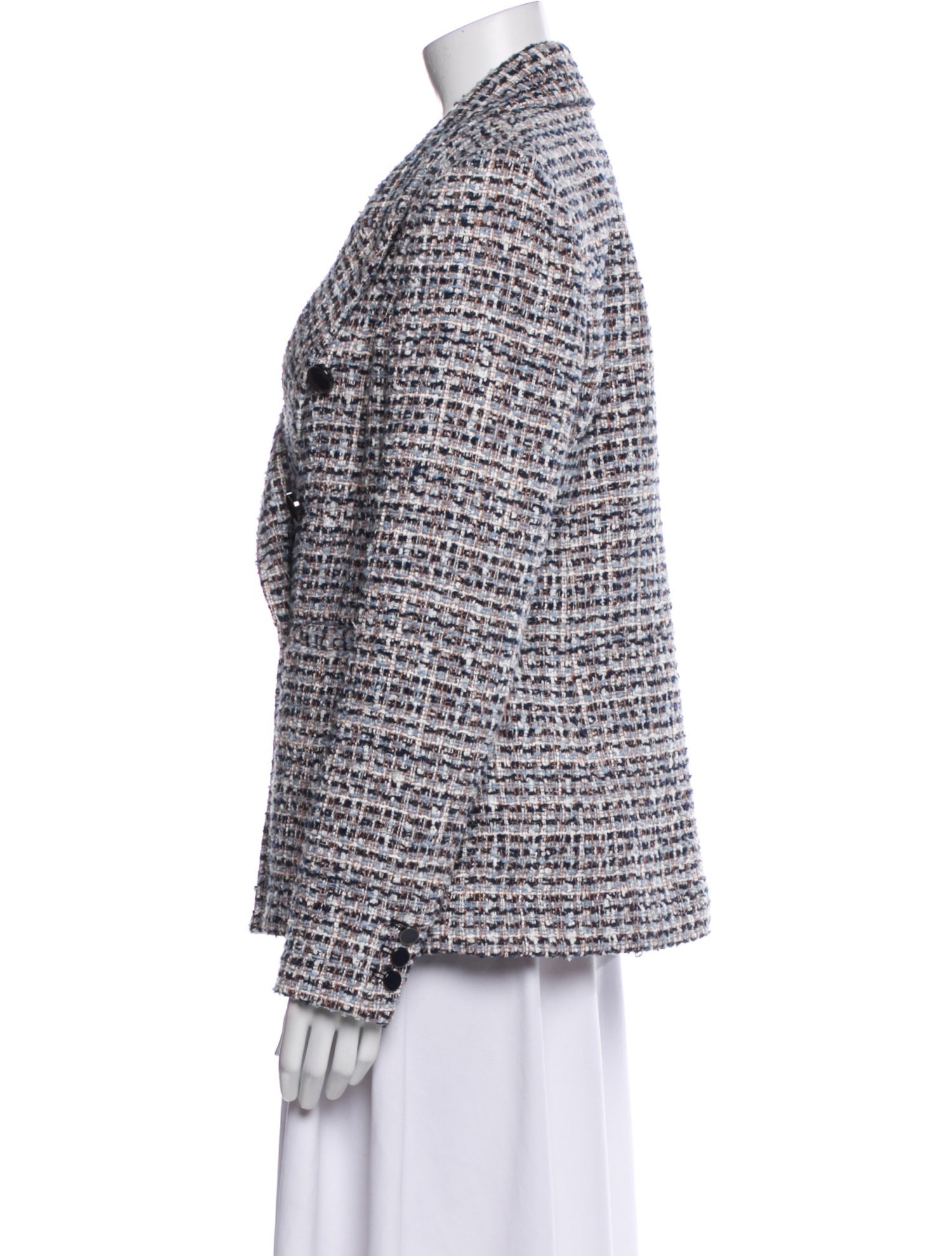 House of Harlow 1960 Tweed Pattern Blazer