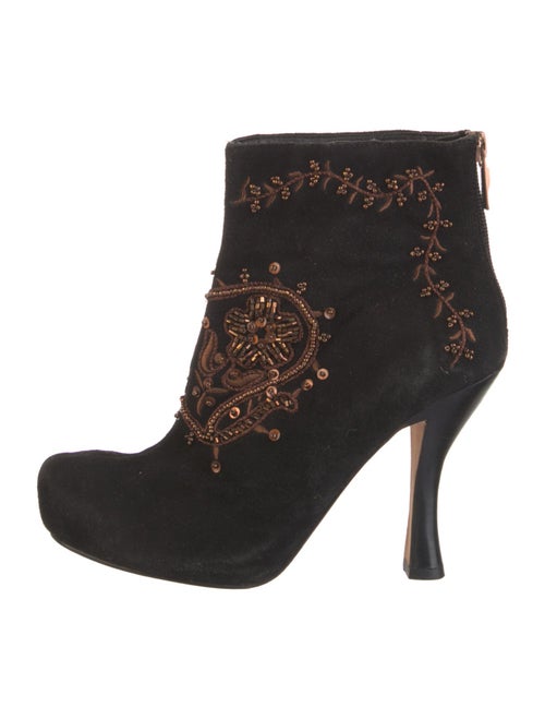 House of Harlow 1960 Suede Lace-Up Boots
