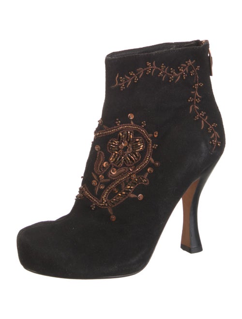 House of Harlow 1960 Suede Lace-Up Boots
