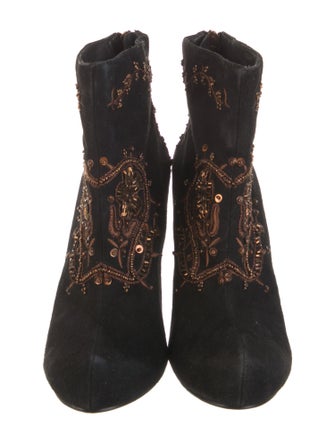 House of Harlow 1960 Suede Lace-Up Boots