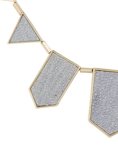 House of Harlow 1960 Leather Collar Necklace