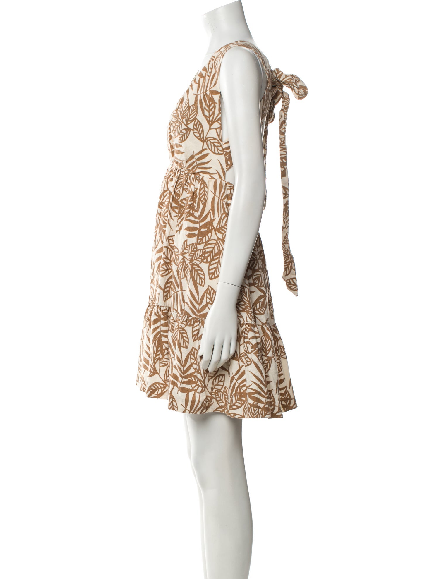 House of Harlow 1960 Linen Mini Dress