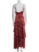 House of Harlow 1960 Floral Print Long Dress
