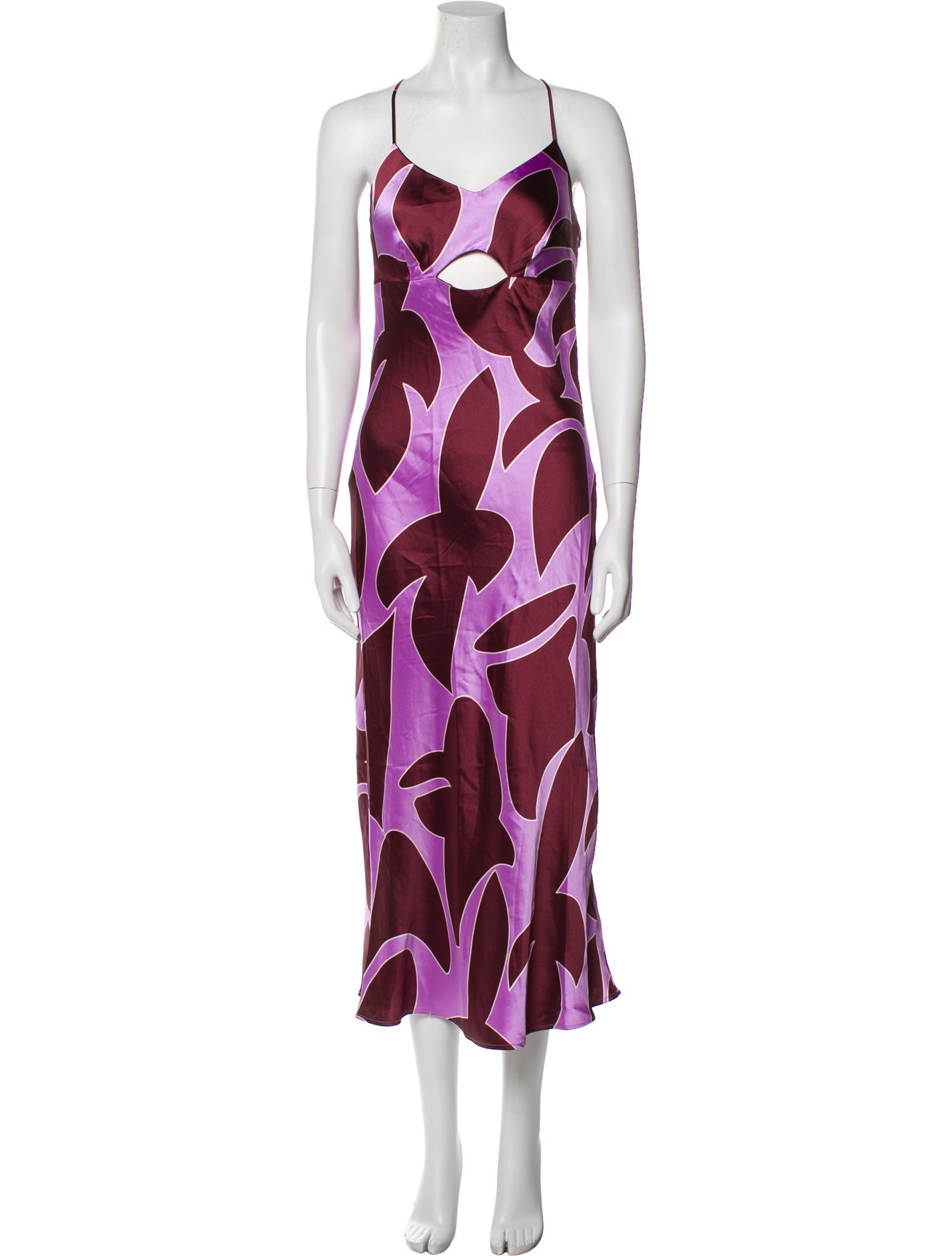 House of Harlow 1960 Printed Long Dress