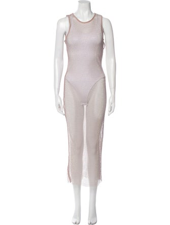 House of Harlow 1960 Crew Neck Long Dress