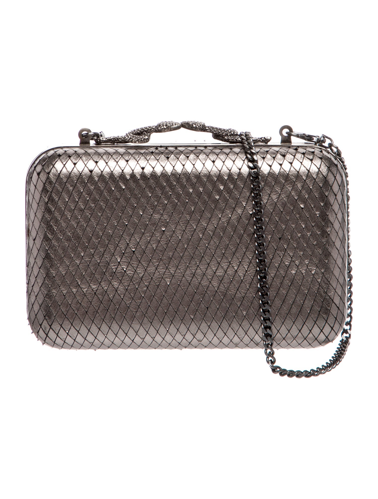 House of Harlow 1960 Snakeskin Minaudière