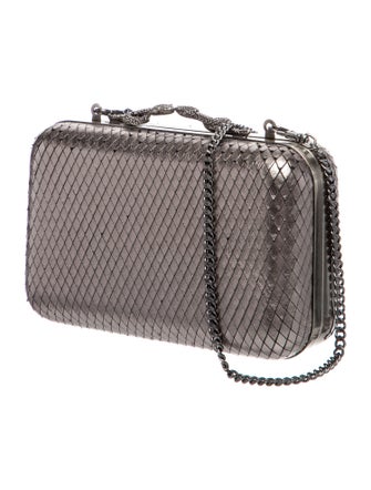 House of Harlow 1960 Snakeskin Minaudière