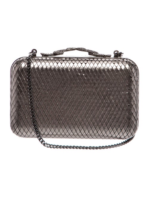 House of Harlow 1960 Snakeskin Minaudière