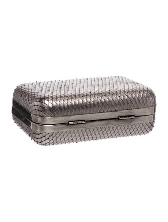 House of Harlow 1960 Snakeskin Minaudière