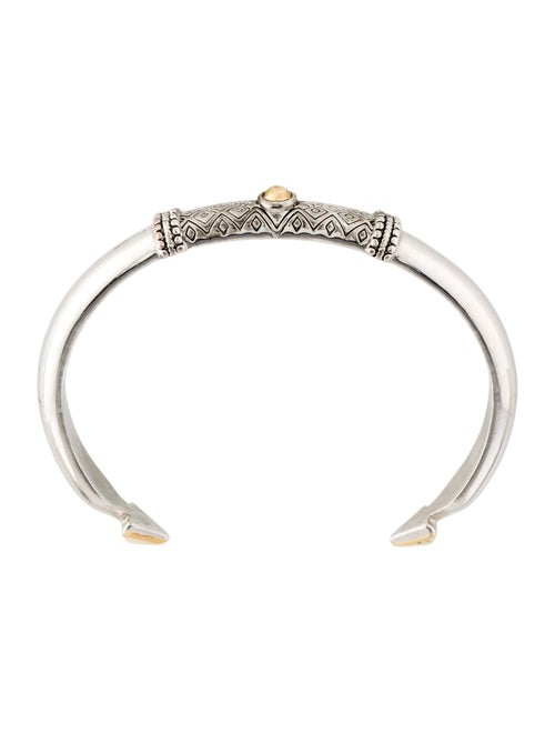 House of Harlow 1960 Two-Tone Traditional Tuareg Cuff Bracelet