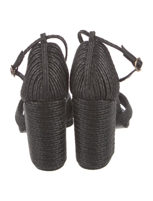 House of Harlow 1960 Straw Sandals