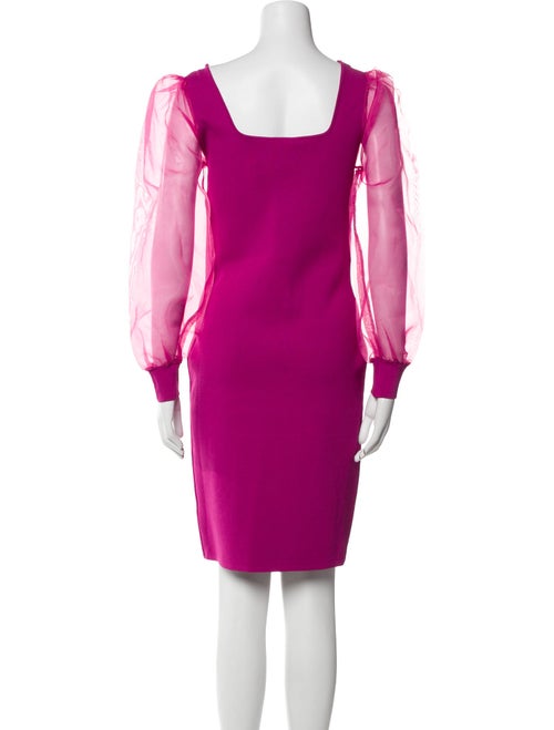 House of Harlow 1960 Square Neckline Knee-Length Dress