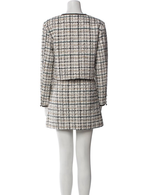 House of Harlow 1960 Tweed Pattern Skirt Suit