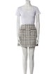 House of Harlow 1960 Tweed Pattern Skirt Suit