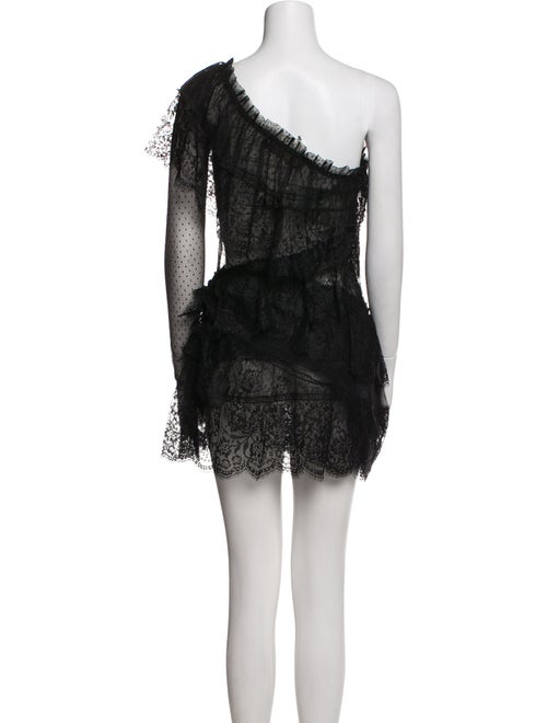 House of Harlow 1960 Lace Pattern Mini Dress