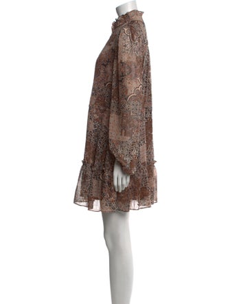 House of Harlow 1960 Paisley Print Mini Dress