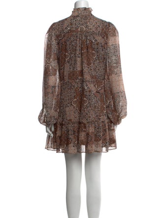 House of Harlow 1960 Paisley Print Mini Dress