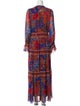 House of Harlow 1960 Printed Long Dress