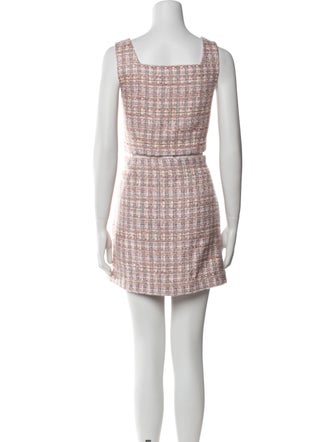 House of Harlow 1960 Tweed Pattern Skirt Set