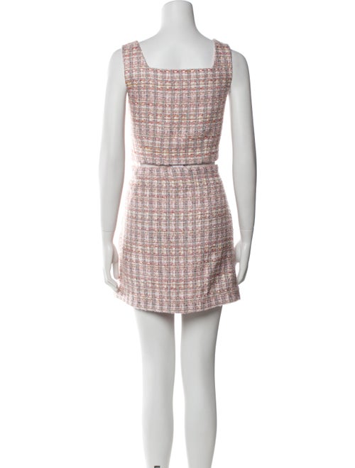 House of Harlow 1960 Tweed Pattern Skirt Set