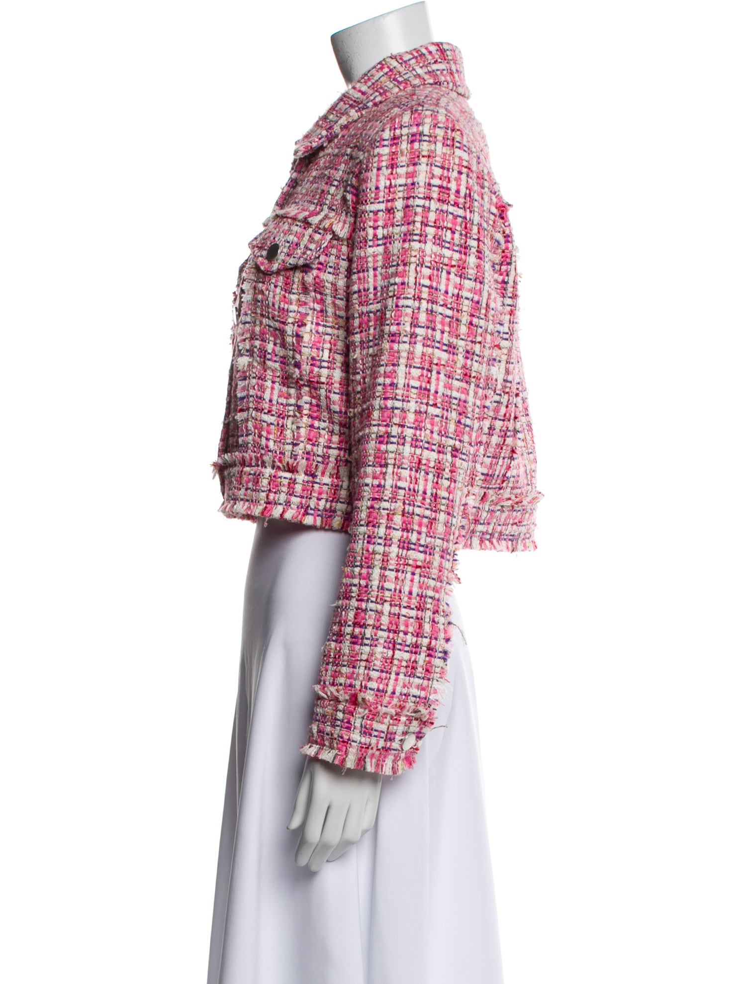 House of Harlow 1960 Tweed Pattern Evening Jacket