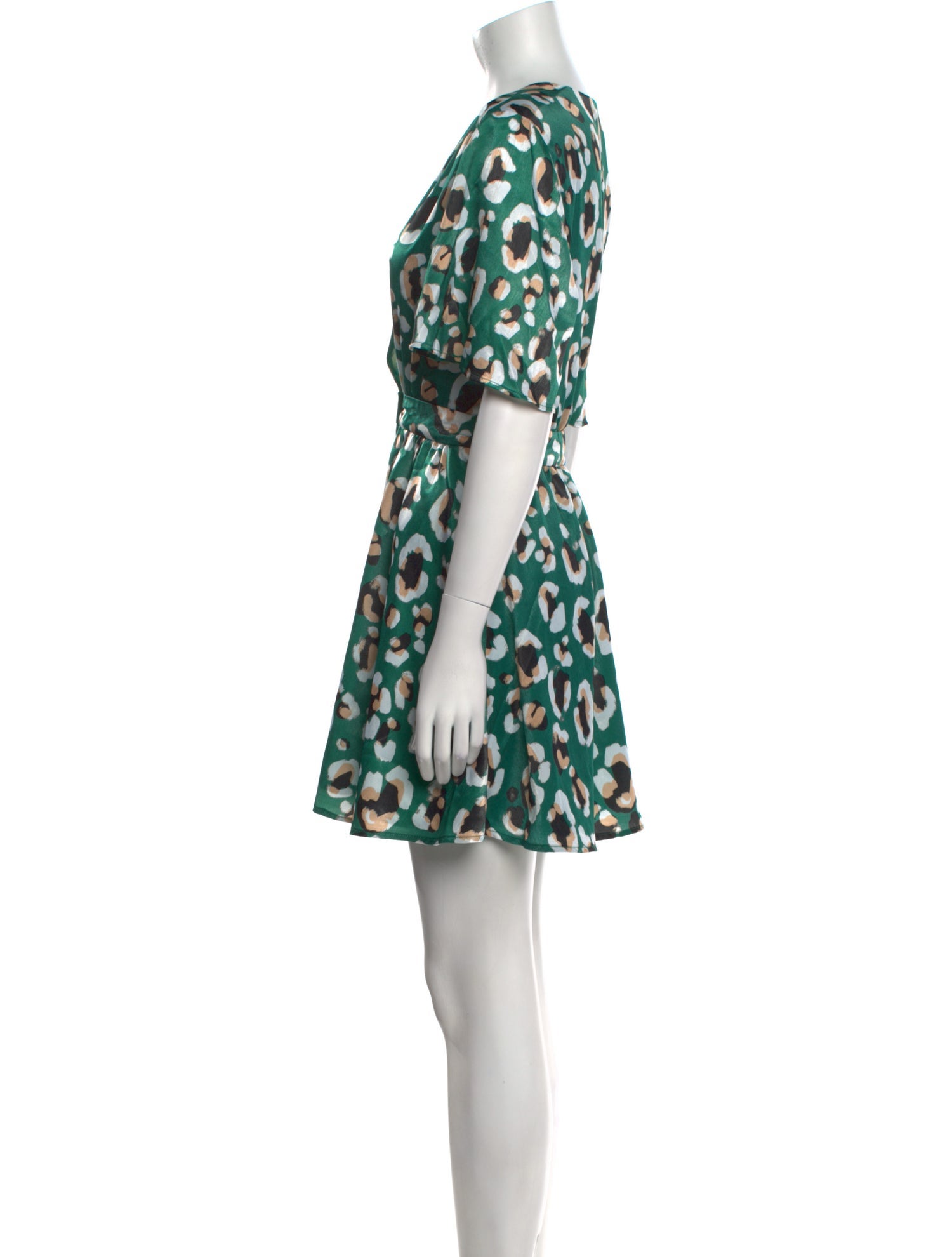 House of Harlow 1960 Printed Mini Dress