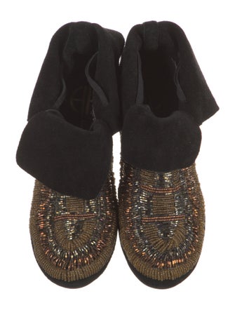 House of Harlow 1960 Suede Mules