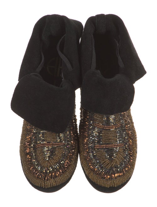 House of Harlow 1960 Suede Mules