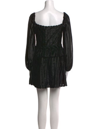 House of Harlow 1960 V-Neck Mini Dress