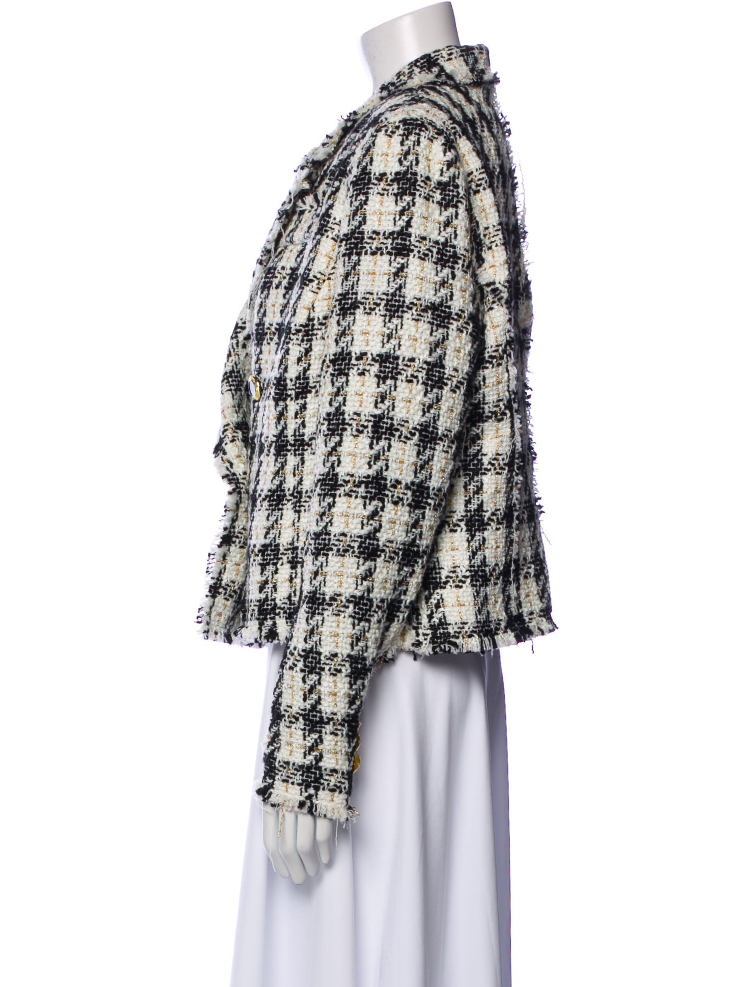 House of Harlow 1960 Plaid Print Blazer