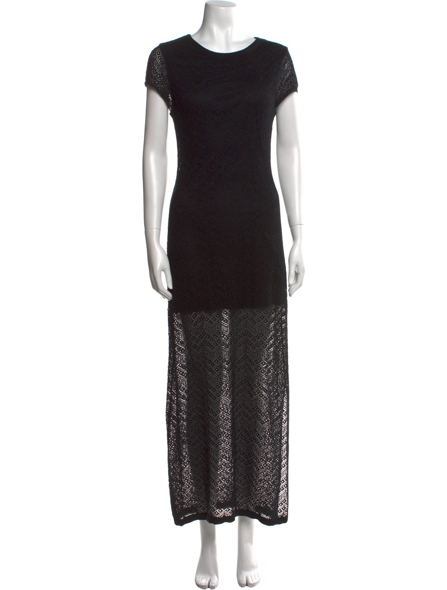 House of Harlow 1960 Crew Neck Long Dress