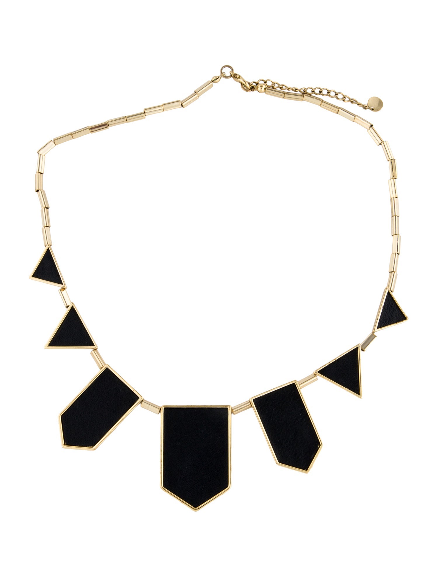 House of Harlow 1960 Leather Collar Necklace