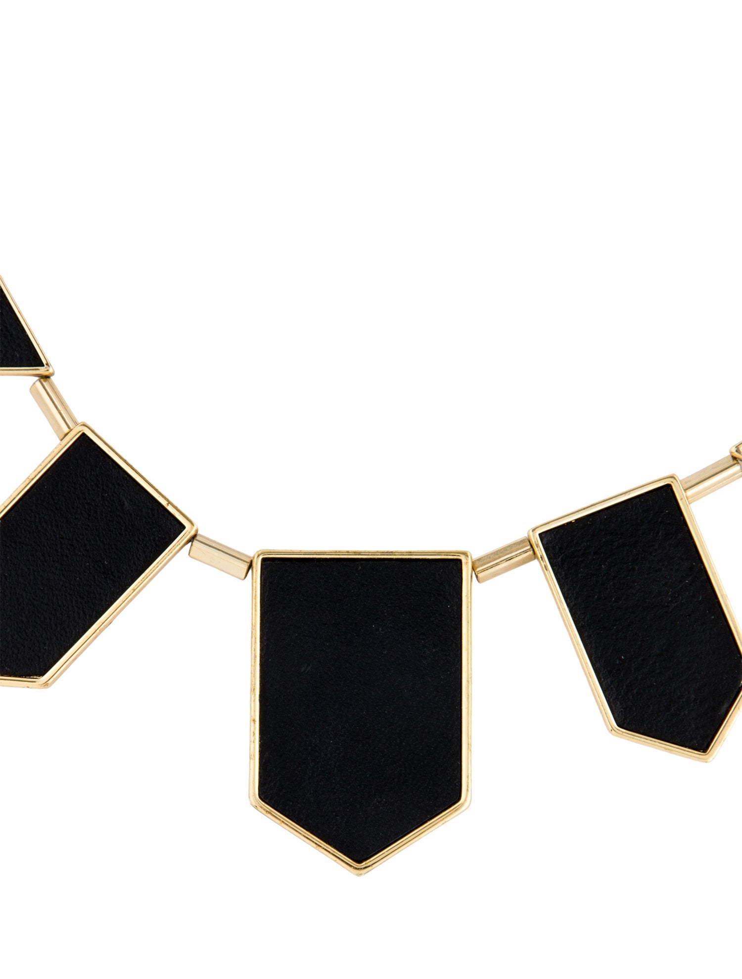 House of Harlow 1960 Leather Collar Necklace